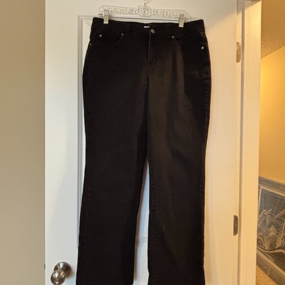 Croft & Barrow Black Stretch Jeans - Lot of 2 Pair - Picture 5 of 11